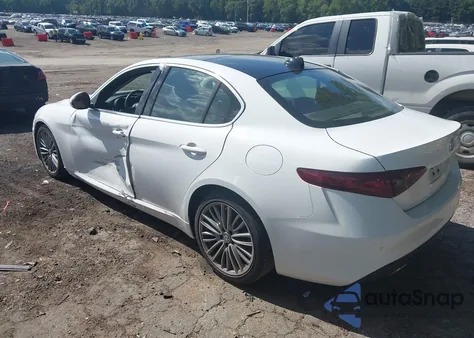 2019 Alfa Romeo Giulia Ti Lusso Rwd from USA, damaged, VIN ZARFAMBN8K7598605